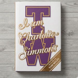 I Am Charlotte Simmons by Tom Wolfe - Hardcover Novel